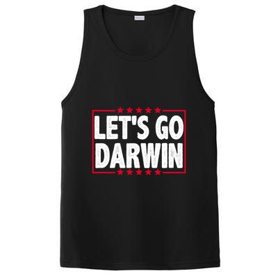 Let's Go Darwin Logo PosiCharge Competitor Tank