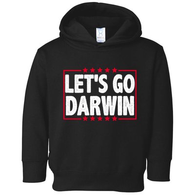Let's Go Darwin Logo Toddler Hoodie