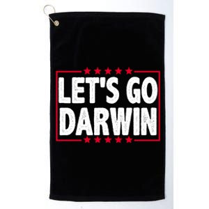 Let's Go Darwin Logo Platinum Collection Golf Towel