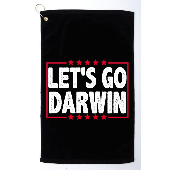 Let's Go Darwin Logo Golf Towel