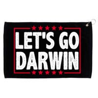 Let's Go Darwin Logo Grommeted Golf Towel