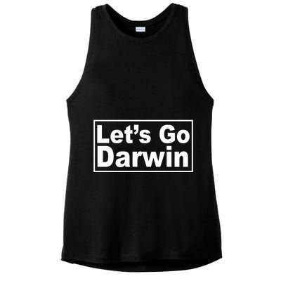 Let's Go Dwarin Ladies PosiCharge Tri-Blend Wicking Tank