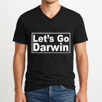 Let's Go Dwarin V-Neck T-Shirt