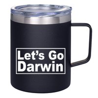 Let's Go Dwarin 12oz Stainless Steel Coffee Mug
