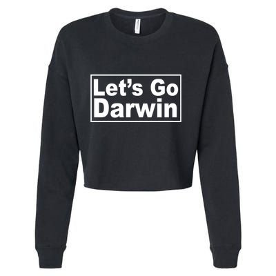 Let's Go Dwarin Cropped Pullover Crew