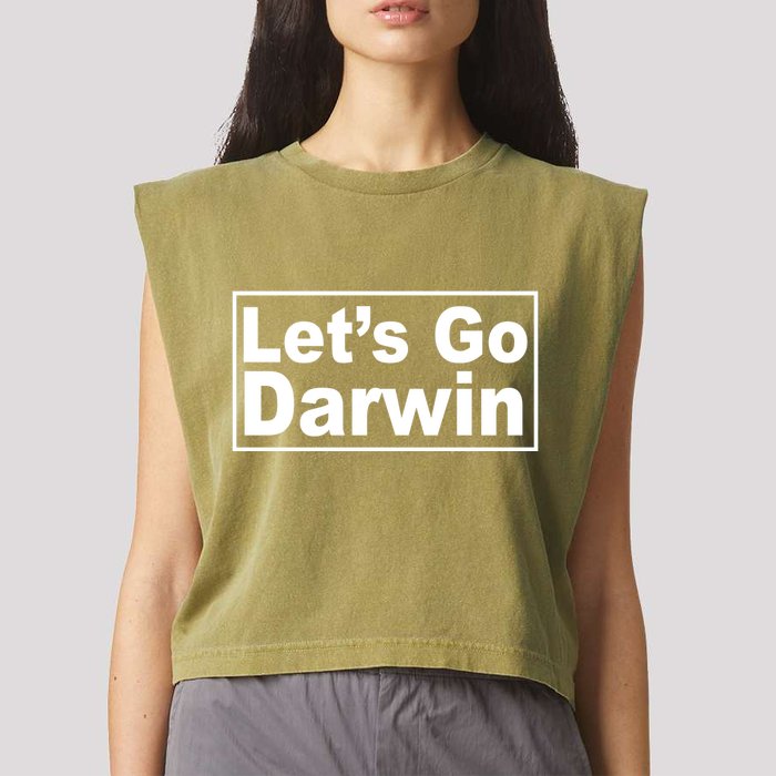Let's Go Dwarin Garment-Dyed Women's Muscle Tee