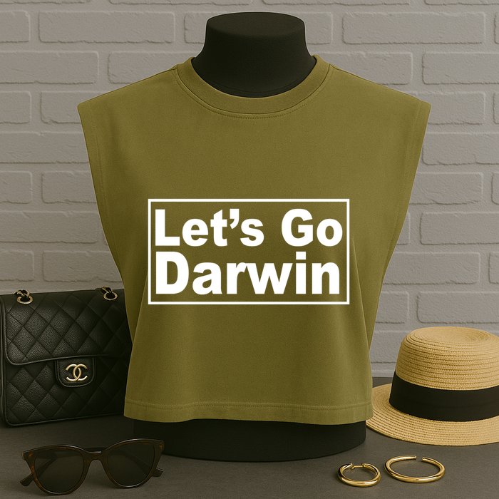 Let's Go Dwarin Garment-Dyed Women's Muscle Tee