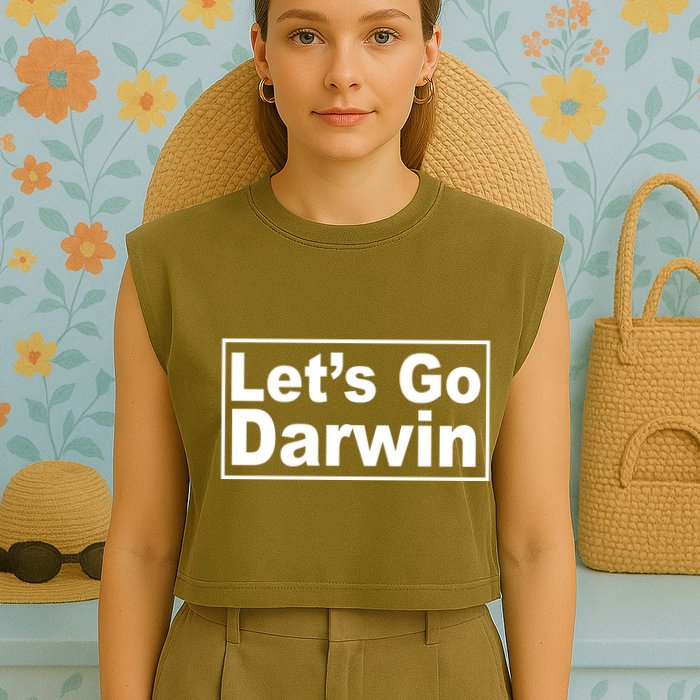 Let's Go Dwarin Garment-Dyed Women's Muscle Tee