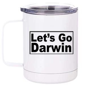 Let's Go Dwarin 12 oz Stainless Steel Tumbler Cup