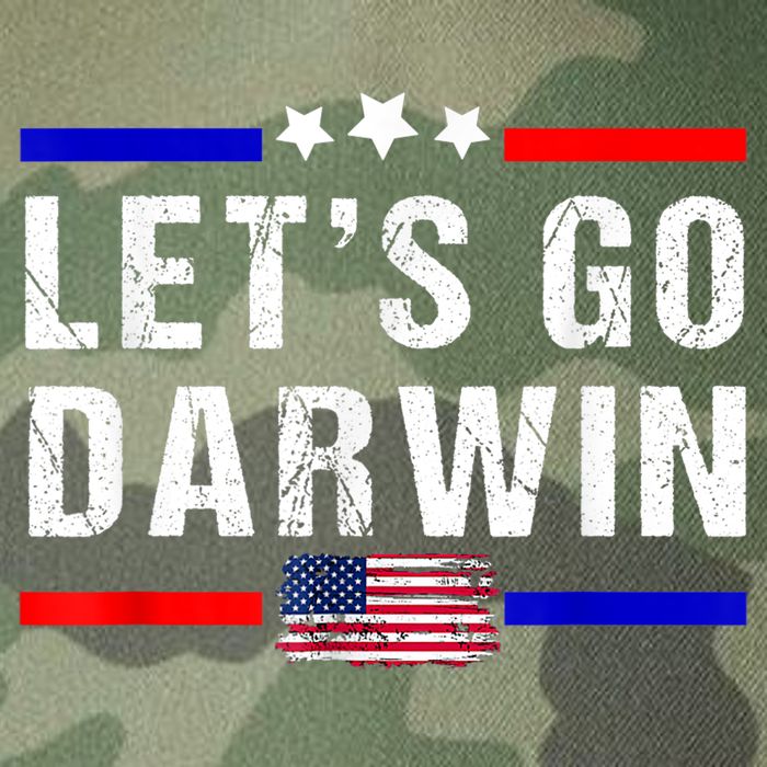 Let's Go Darwin Lets Go Darwin Meme Legacy Tie Dye Trucker Hat