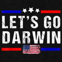 Let's Go Darwin Lets Go Darwin Meme Ladies PosiCharge Tri-Blend Wicking Tank