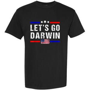 Let's Go Darwin Lets Go Darwin Meme Garment-Dyed Heavyweight T-Shirt