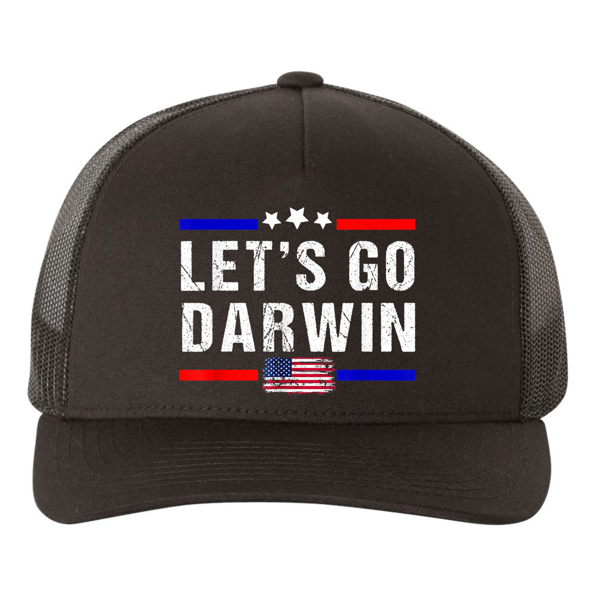 Let's Go Darwin Lets Go Darwin Meme Yupoong Adult 5-Panel Trucker Hat