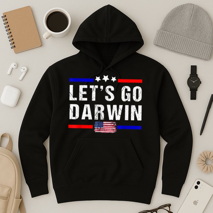 Let's Go Darwin Lets Go Darwin Meme Hoodie
