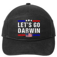 Let's Go Darwin Lets Go Darwin Meme 7-Panel Snapback Hat