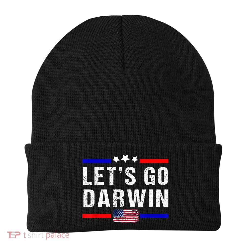 Let's Go Darwin Lets Go Darwin Meme Beanie