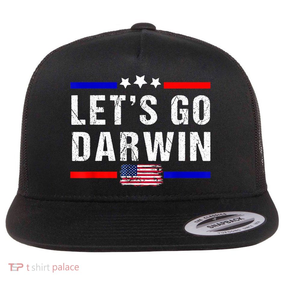 Let's Go Darwin Lets Go Darwin Meme Flatbill Hat