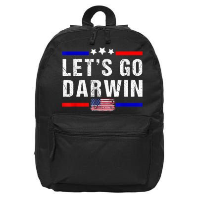 Let's Go Darwin Lets Go Darwin Meme 16 in Basic Backpack