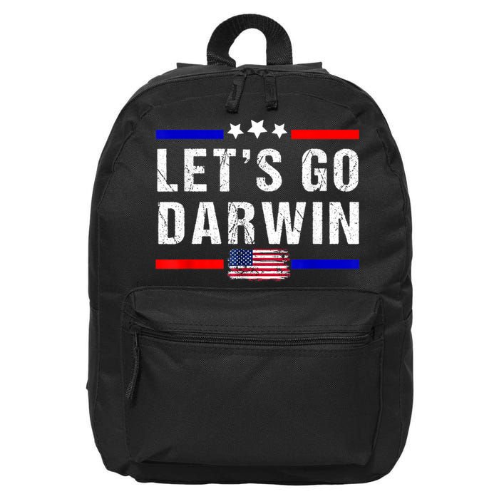 Let's Go Darwin Lets Go Darwin Meme 16 in Basic Backpack