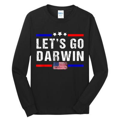 Let's Go Darwin Lets Go Darwin Meme Tall Long Sleeve T-Shirt