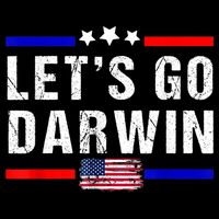 Let's Go Darwin Lets Go Darwin Meme Cooling Performance Long Sleeve Crew