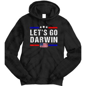 Let's Go Darwin Lets Go Darwin Meme Tie Dye Hoodie