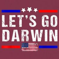 Let's Go Darwin Lets Go Darwin Meme 16oz Travel Tumbler