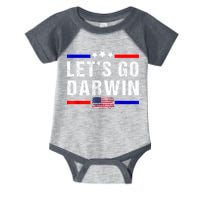 Let's Go Darwin Lets Go Darwin Meme Infant Baby Jersey Bodysuit