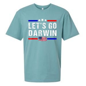 Let's Go Darwin Lets Go Darwin Meme Sueded Cloud Jersey T-Shirt