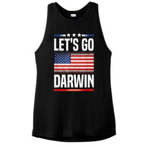 Let's Go Darwin Ladies PosiCharge Tri-Blend Wicking Tank