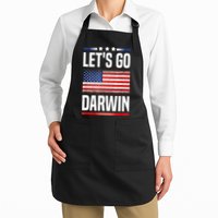 Let's Go Darwin Full-Length Apron With Pockets