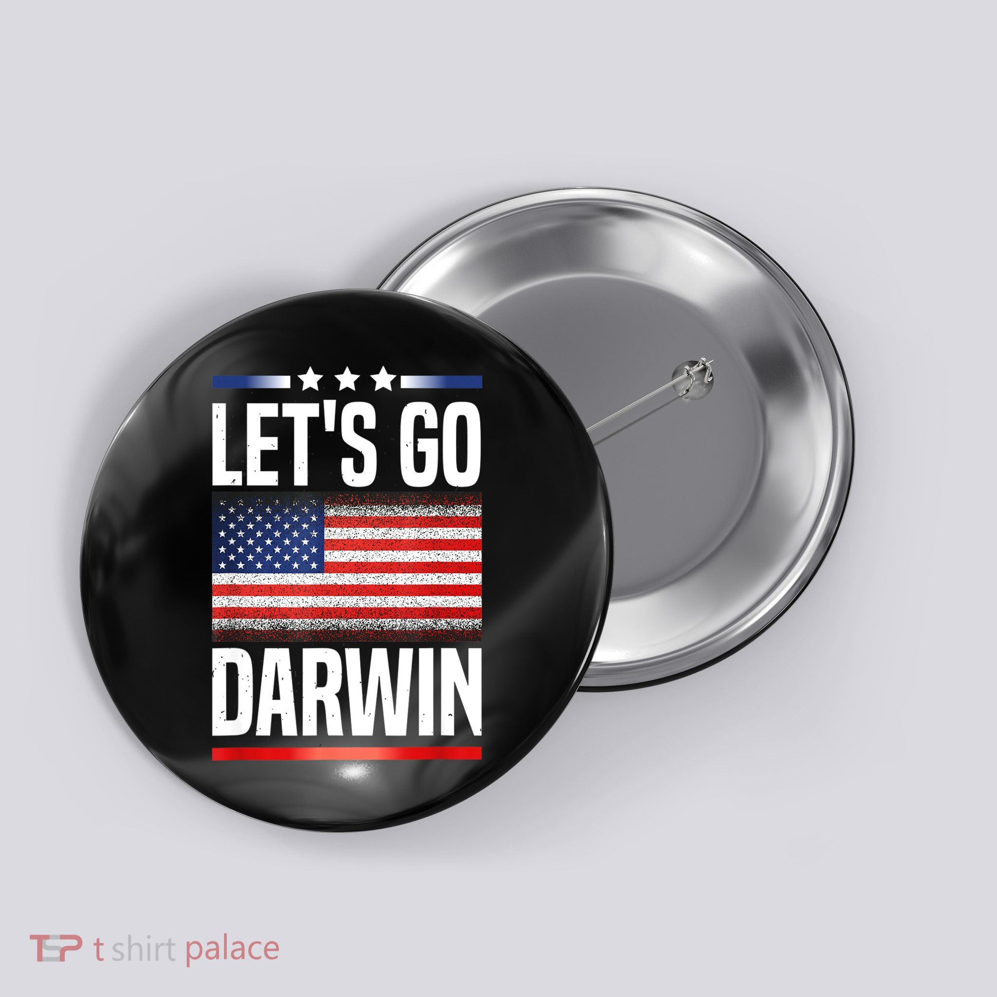 Let's Go Darwin Button