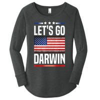 Let's Go Darwin Women's Perfect Tri Tunic Long Sleeve Shirt