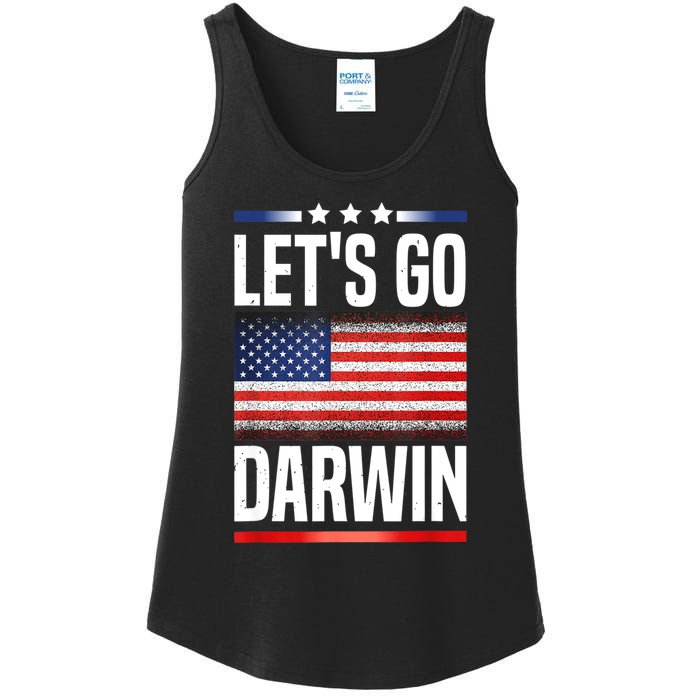 Let's Go Darwin Ladies Essential Tank