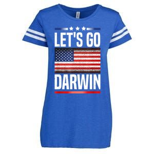 Let's Go Darwin Enza Ladies Jersey Football T-Shirt