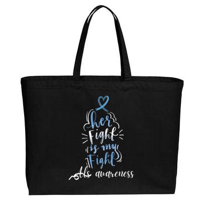 Lou Gehrigs Disease ALS Awareness Month Celebration, Perfect For MND Patients Cotton Canvas Jumbo Tote