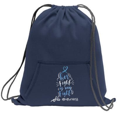 Lou Gehrigs Disease ALS Awareness Month Celebration, Perfect For MND Patients Sweatshirt Cinch Pack Bag