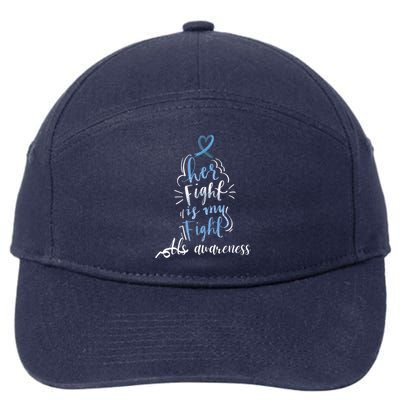 Lou Gehrigs Disease ALS Awareness Month Celebration, Perfect For MND Patients 7-Panel Snapback Hat