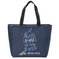 Lou Gehrigs Disease ALS Awareness Month Celebration, Perfect For MND Patients Zip Tote Bag