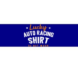 Lucky Gift Do Not Wash Car Racing Hobby Auto Racing Cool Gift Bumper Sticker