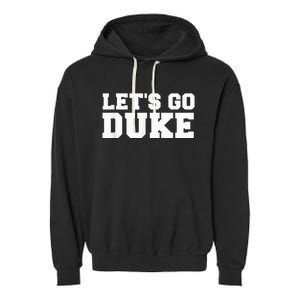 Let's Go Duke Garment-Dyed Fleece Hoodie