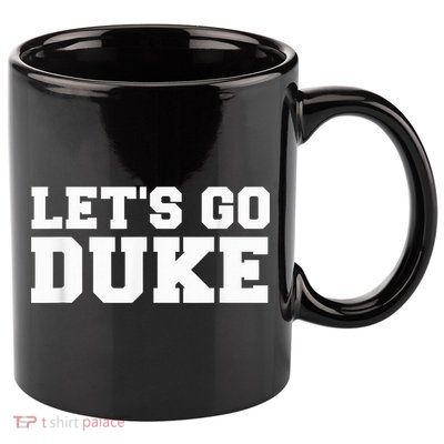 Let's Go Duke 11oz C Handle Ceramic Mug