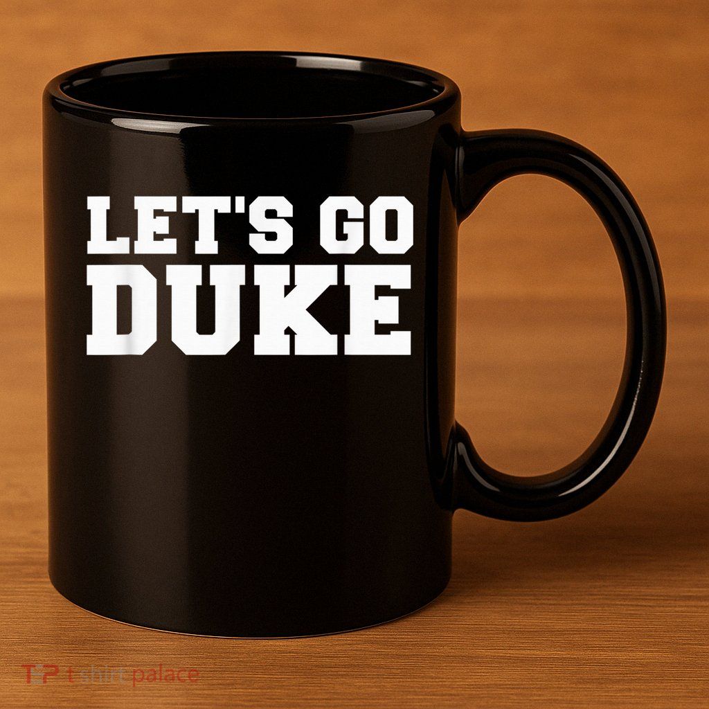 Let's Go Duke 11oz C Handle Ceramic Mug
