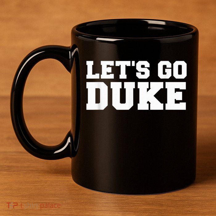 Let's Go Duke 11oz C Handle Ceramic Mug