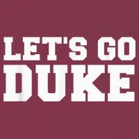 Let's Go Duke 16oz Travel Tumbler