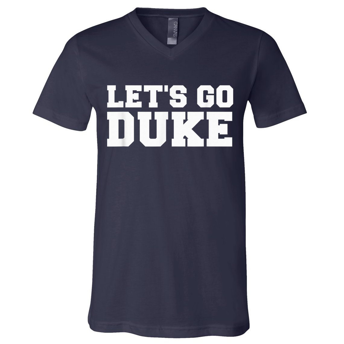 Let's Go Duke V-Neck T-Shirt