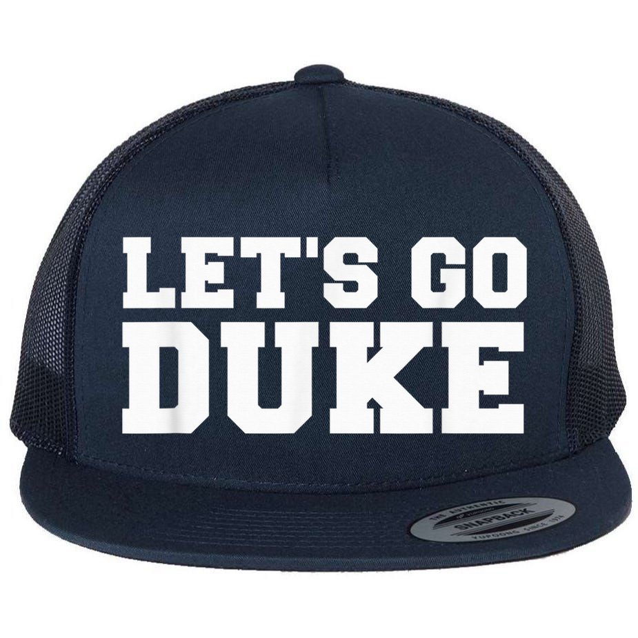 Let's Go Duke Flat Bill Trucker Hat