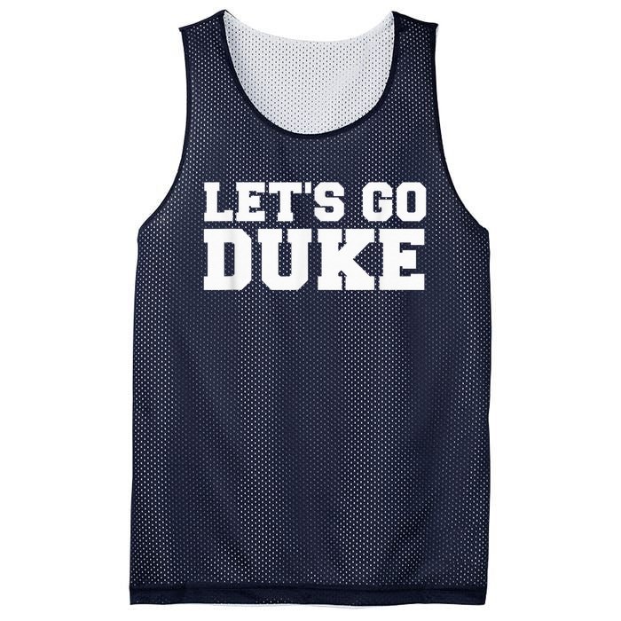 Let's Go Duke Mesh Reversible Basketball Jersey Tank