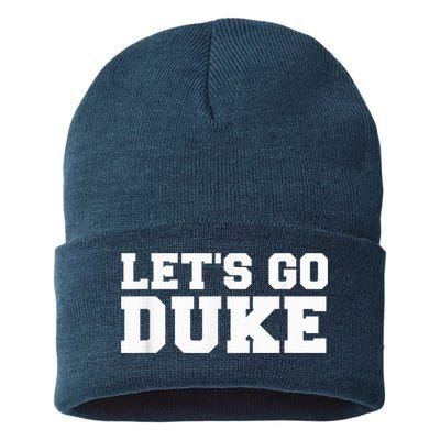 Let's Go Duke Sustainable Knit Beanie
