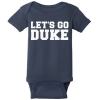 Let's Go Duke Baby Bodysuit